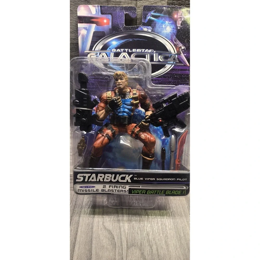 STARBUCK Battlestar Galactica Action Figure by Trendmasters